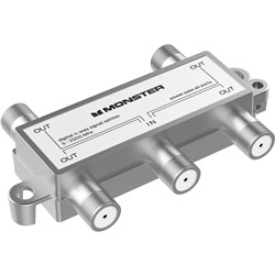Monster Digital Coaxial 4 Way Splitter
