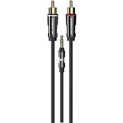 Monster Mini 1-2 RCA Male Audio Cable 1.8m
