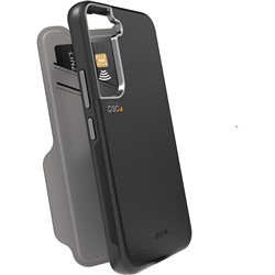 EFM Monaco Wallet Case with D3O for Galaxy S22 (Black)
