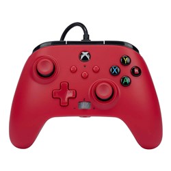 PowerA Enhanced Wired Controller for Xbox Series X|S (Artisan Red)