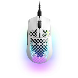 SteelSeries Aerox 3 Wired Gaming Mouse Snow