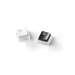SteelSeries Keyboard Prismcaps White