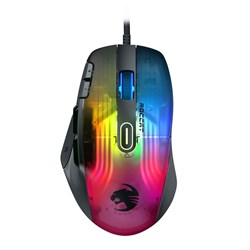 ROCCAT Kone XP Ergonomic Performance 3D Lighting RGB Wired Gaming Mouse (Black)