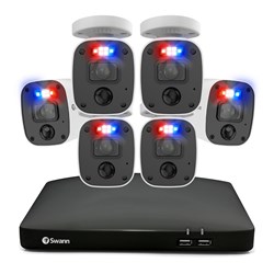 Swann Enforcer 4K DVR Security System (8 Ch/6 Cameras)