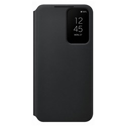 Samsung Smart Clear View Cover for Galaxy S22 (Black)