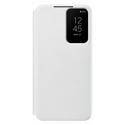 Samsung Smart Clear View Cover for Galaxy S22 (White)