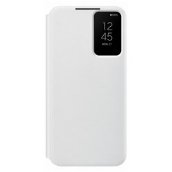 Samsung Smart Clear View Cover for Samsung S22  (White)