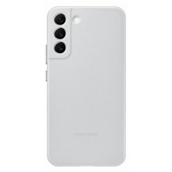 Samsung Leather Cover for Samsung S22  (Light Grey)