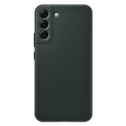 Samsung Leather Cover for Samsung S22  (Forest Green)