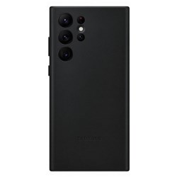 Samsung Leather Cover for Galaxy S22 Ultra (Black)