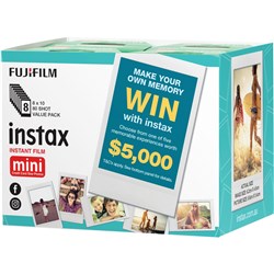 Fujifilm Instax Mini Film 80Pk (White)
