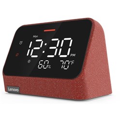 Lenovo Smart Clock Essential with Alexa (Clay Red)