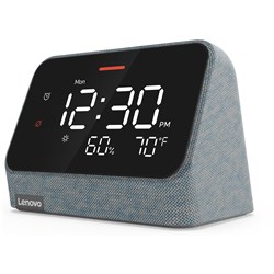 Lenovo Smart Clock Essential with Alexa (Misty Blue)