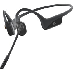 Shokz OpenComm Wireless Open-Ear Headphones (Black)