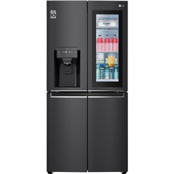 LG GF-V570MBLC 508L Slim French Door Fridge with Instaview (Matte Black)