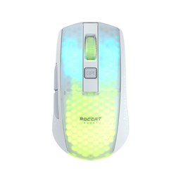 ROCCAT Burst Pro Air Lightweight Optical Wireless RGB Gaming Mouse (White)