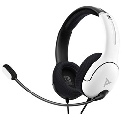 LVL 40 Wired Gaming Headset for Nintendo Switch (Black/White)
