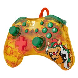 Rock Candy Wired Controller for Nintendo Switch Bowser Yellow