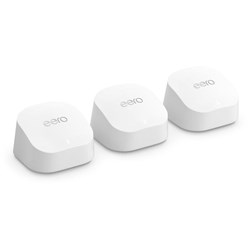 Eero 6  Mesh Dual Band Wi-Fi 6 Router (3 Pack)