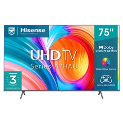 Hisense A7HAU 75' 4K UHD LED Smart TV [2022]