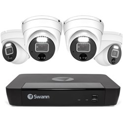 Swann 4 Dome Camera 8 Channel 12MP 2TB NVR Security System
