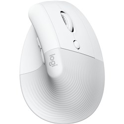 Logitech Lift Vertical Ergonomic Mouse for Mac (Pale Grey)