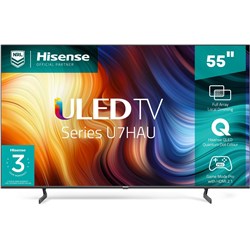 Hisense ULED 55' U7HAU 4K QLED Full Array Smart TV [2022]
