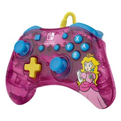 Rock Candy Wired Controller for Nintendo Switch Peach Pink
