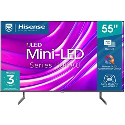 Hisense Mini-LED ULED 55' U8HAU 4K QLED Smart TV [2022]
