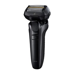 Panasonic 5-Blade Shaver with Thick Stubble Blade   Cleaning Station