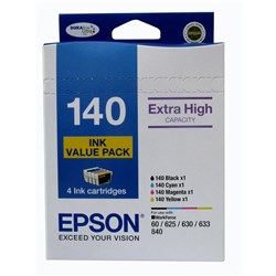 Epson 140 Extra High Capacity Ink Cartridge (Value Pack)