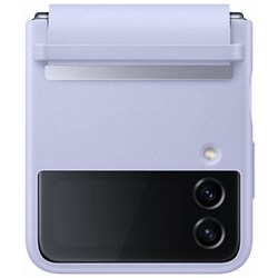 Samsung Flap Leather Cover for Galaxy Z Flip4 (Serene Purple)