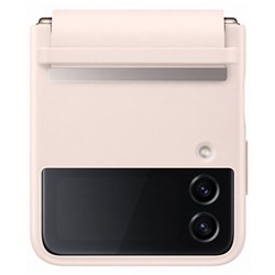 Samsung Flap Leather Cover for Galaxy Z Flip4 (Peach)