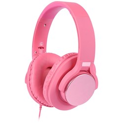 XCD Wired Foldable Over-Ear Headphones (Watermelon)
