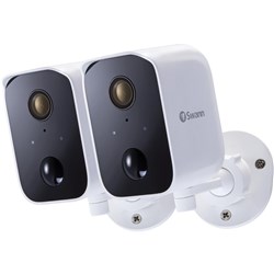 Swann CoreCam 1080p Battery Security Camera (White) [2 Pack]