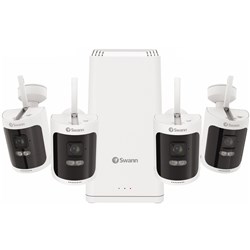 Swann AllSecure650 4 Camera Wireless 2K 1TB Security System