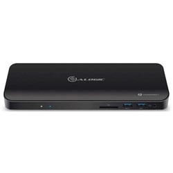 ALOGIC ThunderBolt 3 Dual Display Docking Station with 4K Power Delivery (Black)