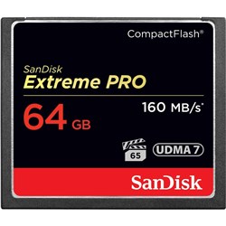 SanDisk Extreme Pro 64GB CompactFlash Memory Card