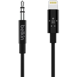 Belkin Lightning to 3.5mm Audio Cable 1.8M (Black)