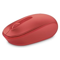 Microsoft Wireless Mobile Mouse 1850 (Red)