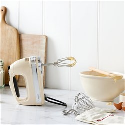 KitchenAid Artisan 9 Speed Hand Mixer (Almond Cream)