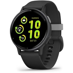 Garmin VivoActive 5 Smart Watch (Black/Slate)