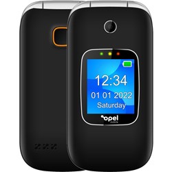 Opel Mobile FlipPhone 6 4G (Black/Grey)