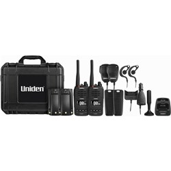 Uniden  XTRAK50-2TP 5 Watt UHF Waterproof Handheld Radio Tradies Pack