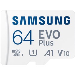 Samsung 64GB Micro SD Evo Plus (Gen2)