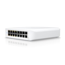 Ubquiti USW-LITE-16-POE UniFi Switch Lite 16 PoE/Layer 2/16x GbE RJ45 Ports/8x 802.3at PoE+ Ports/45W PoE/Wall Mount Kit Include