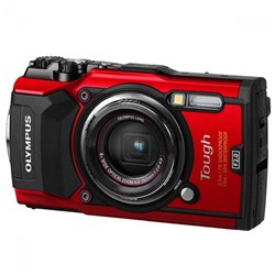Olympus TG-5 Tough Camera [4K Video] (Red)