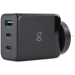 Gecko 65W GaN Dual Port USB-C & USB-A Wall Charger