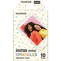 Fujifilm Instax Mini Film Sprinkle for Instax Mini Cameras (10 Pack)