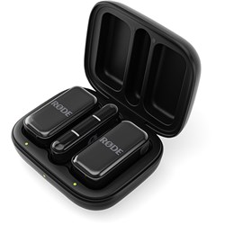 Rode Wireless Micro Ultra-compact 2-Person Wireless Microphone USB-C (Black)